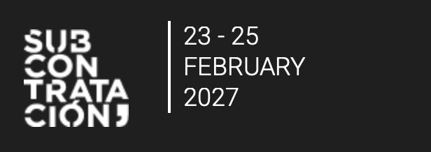 SUBCONTRATACION, 23-25 February 2027, Bilbao, Spain